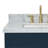 Hamlet 31'' Single Bathroom Vanity with Carrara Marble Top-70317116