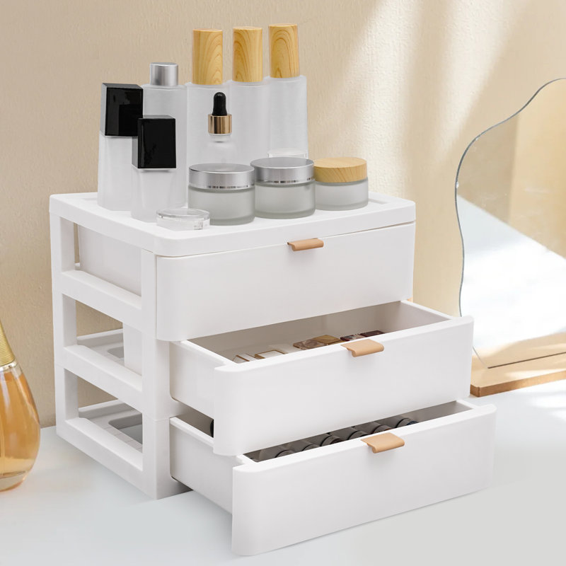 Organisateur de maquillage en plastique Romell