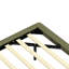 Structure de lit flottante avec lumière DEL, lit plateforme en cuir PU moderne, aucun sommier requis, assembler -1386624225-1386624227