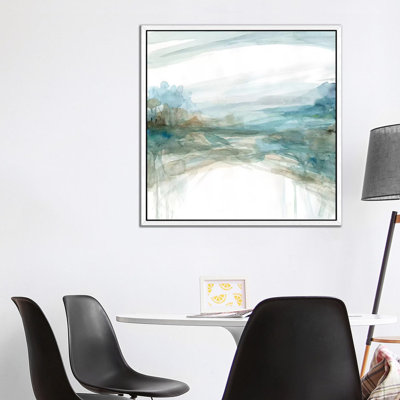 Shimmering Treeline II by Carol Robinson - Painting on Canvas