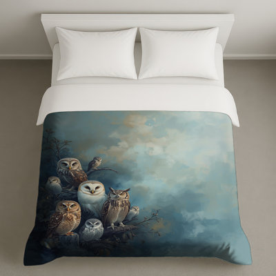 Housses de couette Group of Owls