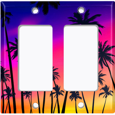 2 - Gang Rocker Standard Wall Plate