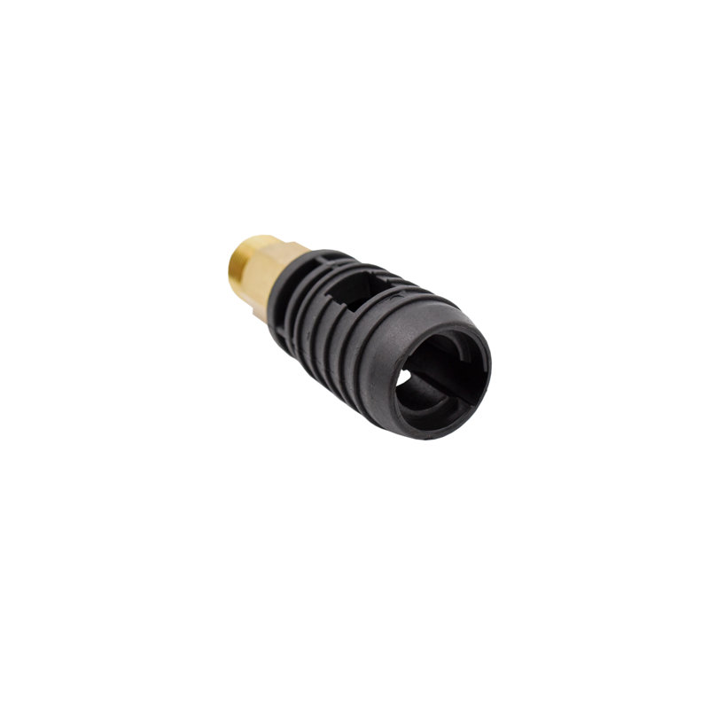 Universal Rotary Brush with Bayonet Adapter, Black and Red