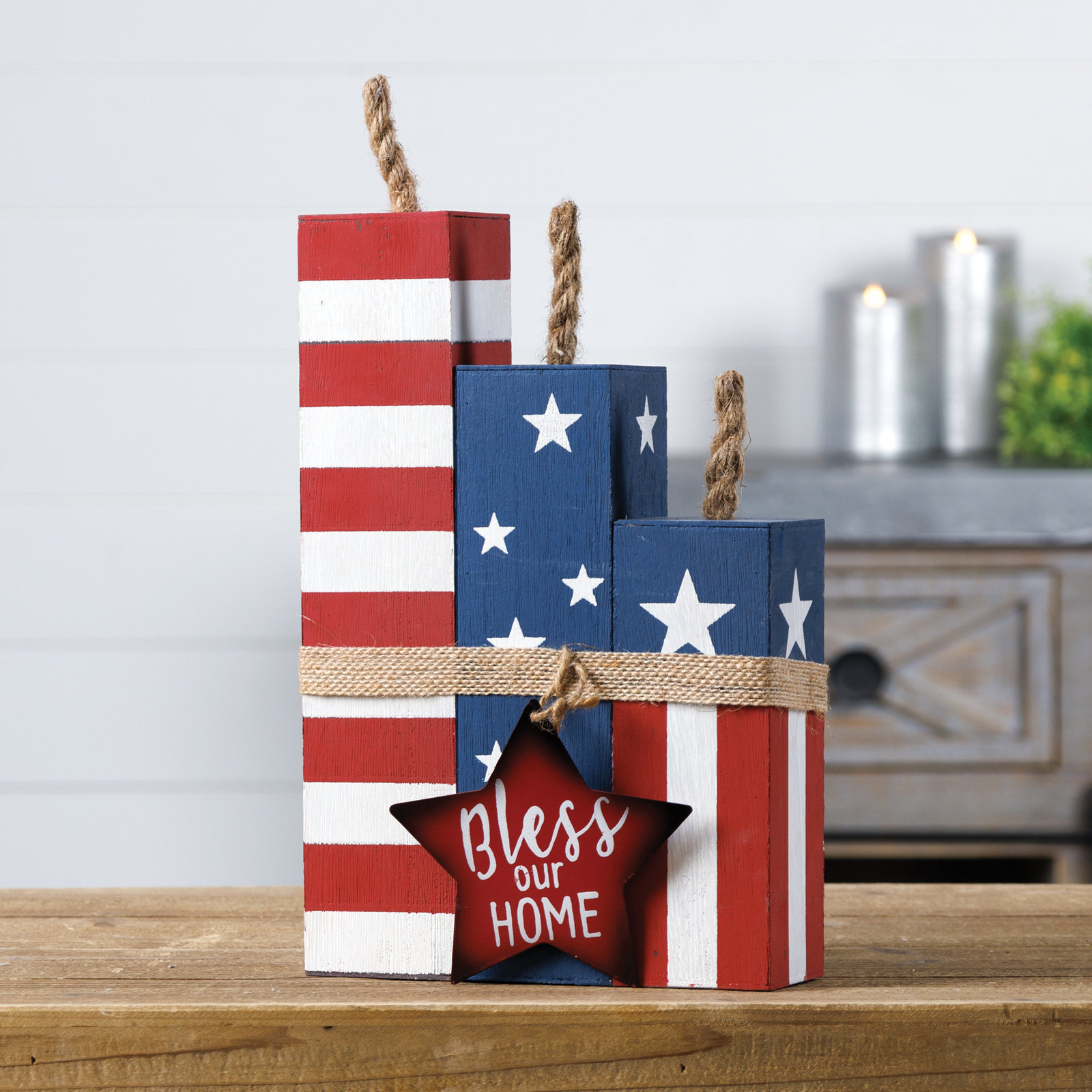 Firecracker Block Decorative Object