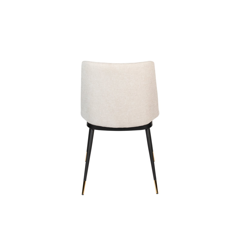 Lionel Upholstered Dining Chair, Beige
