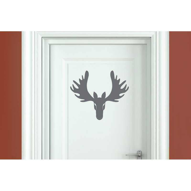 Animals Wall Decal, Grey