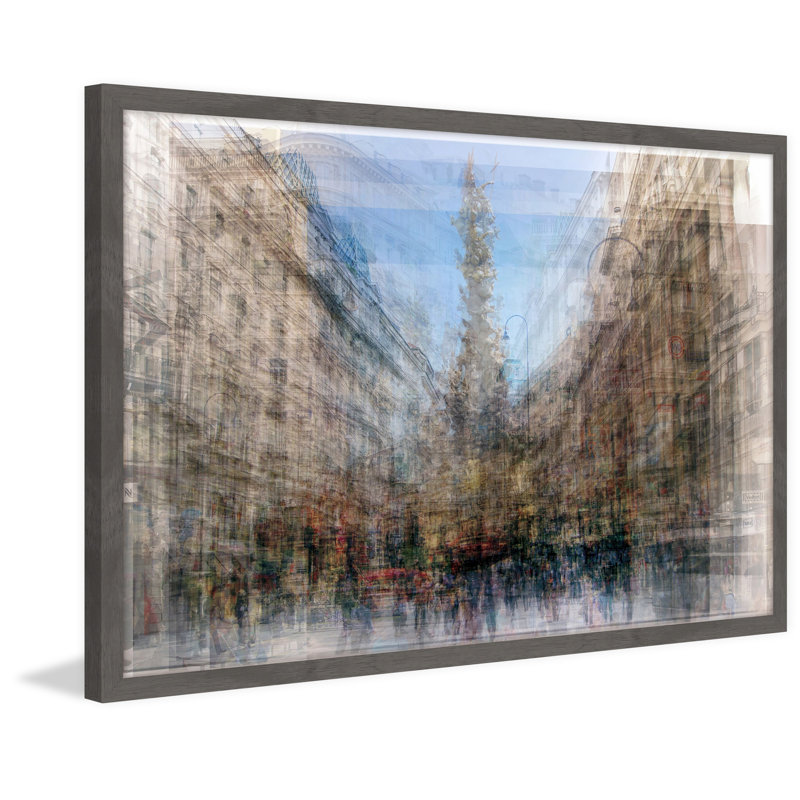 Graben St. Vienna by Chris Albert - Single Picture Frame Print, 30 cm H x 46 cm W