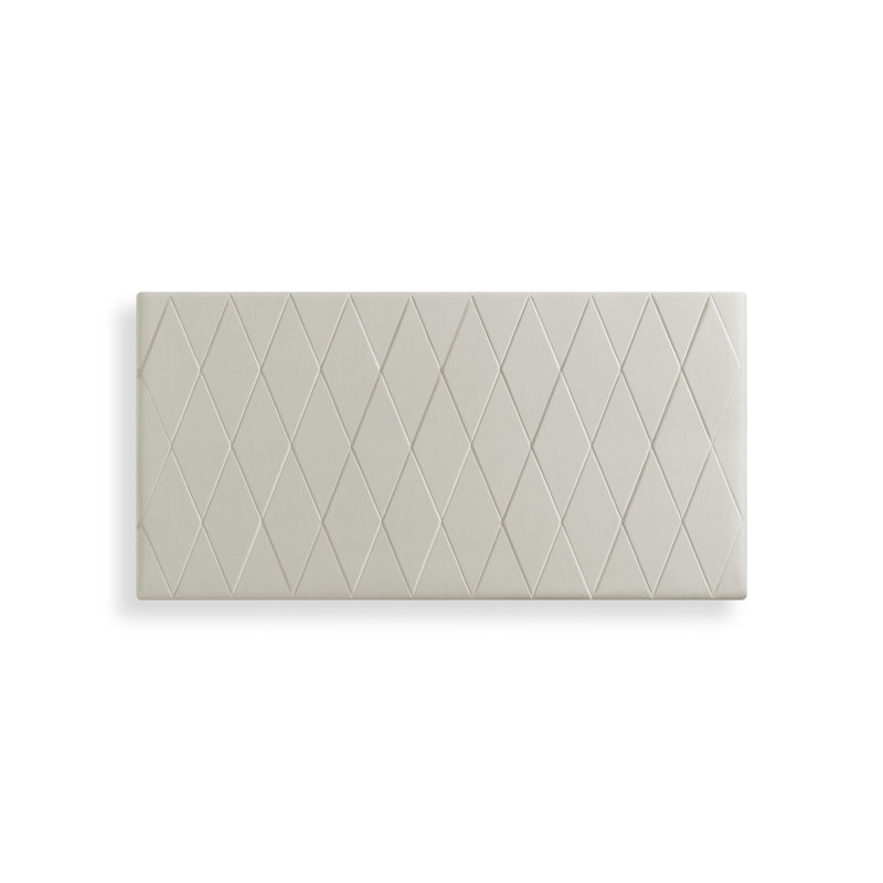 Raffles Upholstered Headboard, Small Double (4'), Cream