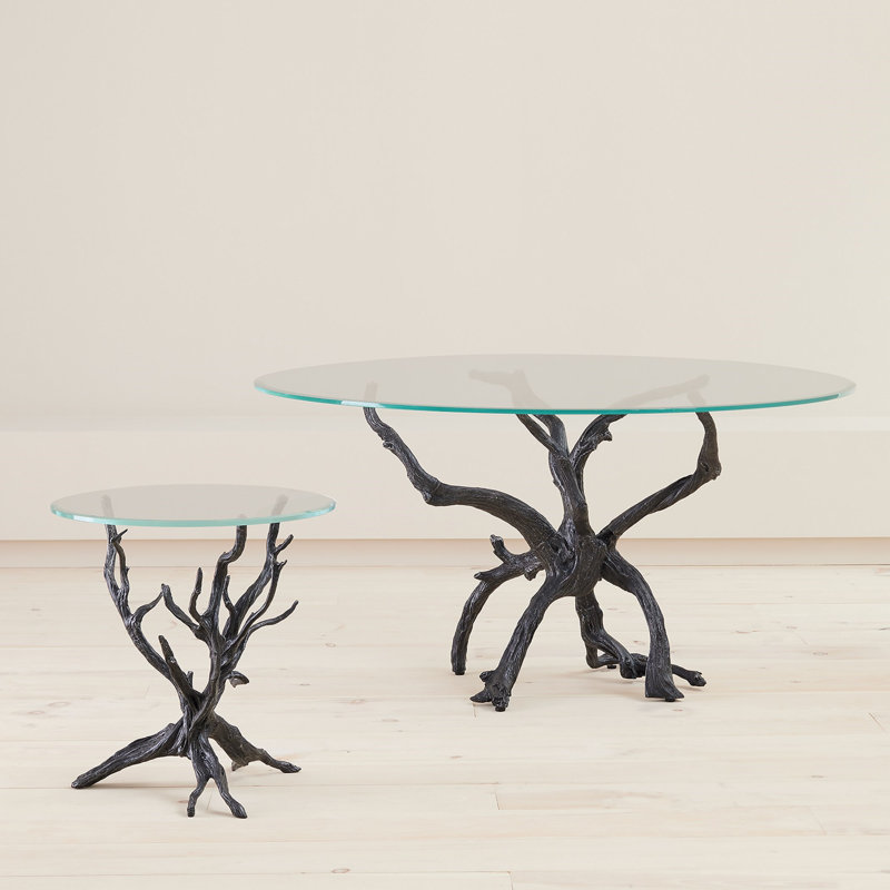 Round Glass Dining Table