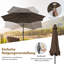 Goggin 300cm Lighted Market Parasol-530964932