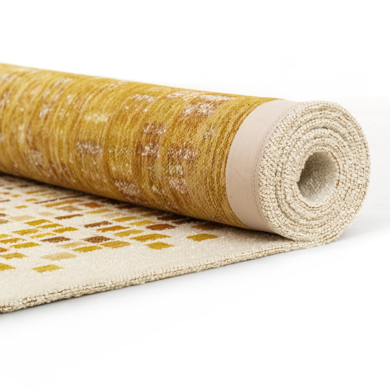 Gallery Cubik Moon Recycled P.E.T Area Rug, Rectangle 100 x 140 cm