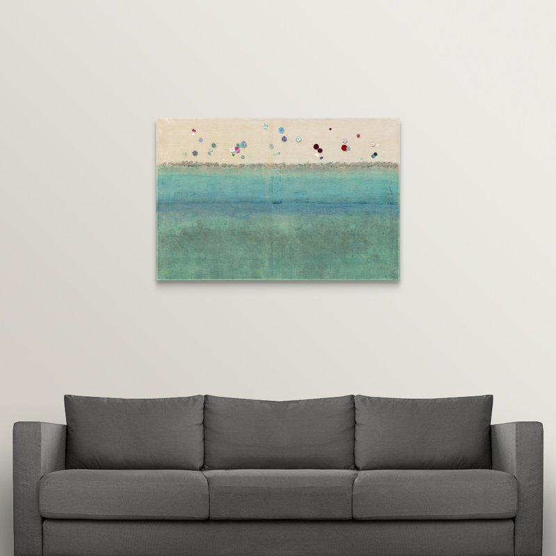 « soleil brun clair », peinture sur toile, Toile tendue, H 12 po x l 18 po x P 1,25 po