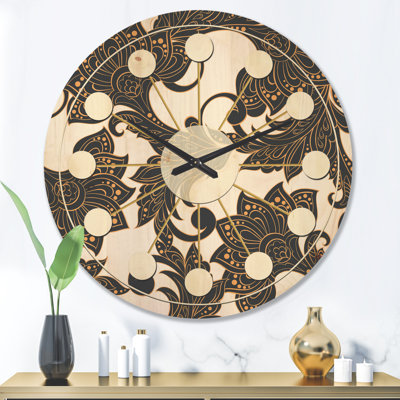 Solid Wood Wall Clock