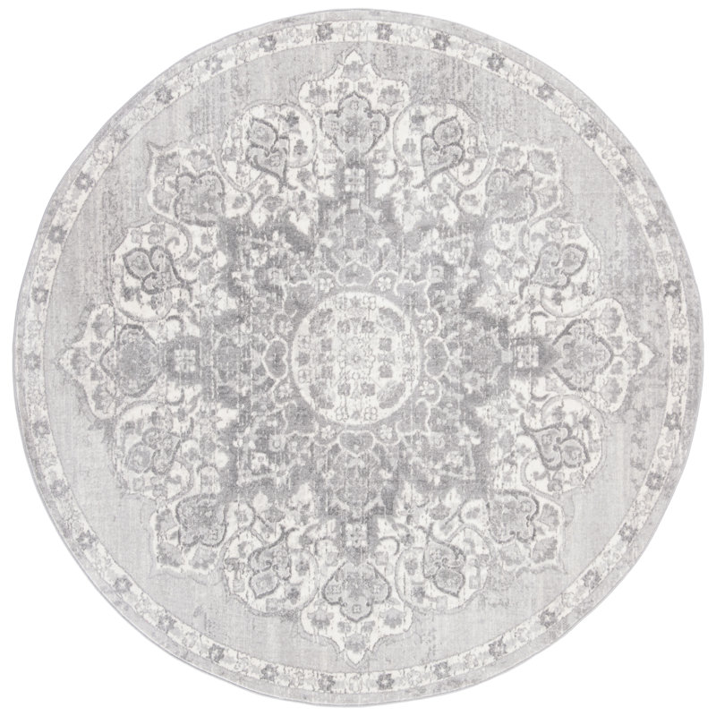 Llana Performance Oriental Rug, Round 8'