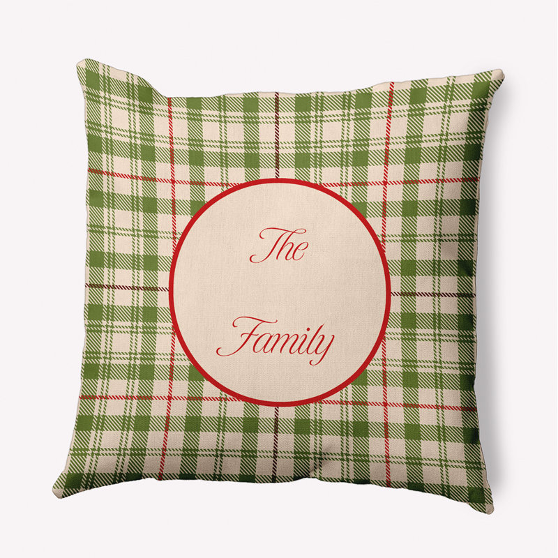  Housse et insert de coussin décoratif en polyester, 26 po x 26 po, Vert fin, Oui