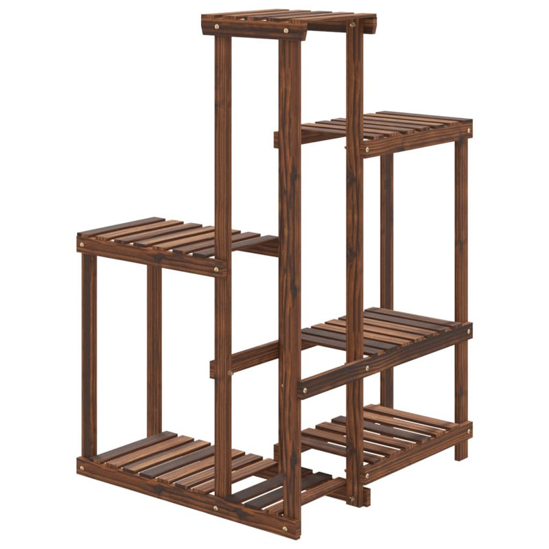 Azazel Plant Stand, Carbonised brown