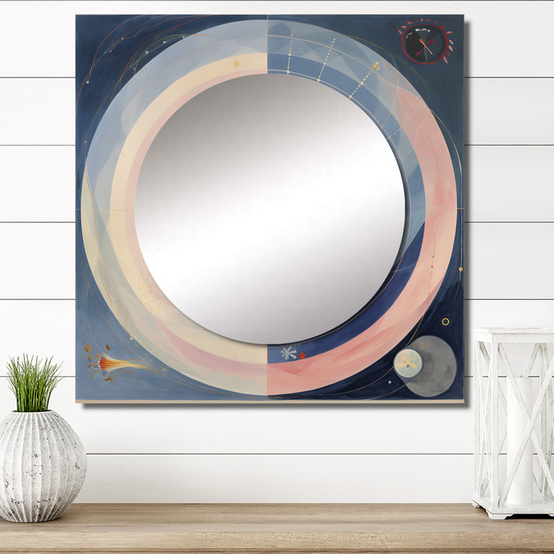 Décoration murale universelle en forme de spirale abstraite en forme de pastel harmonie universelle II pour chambre à coucher