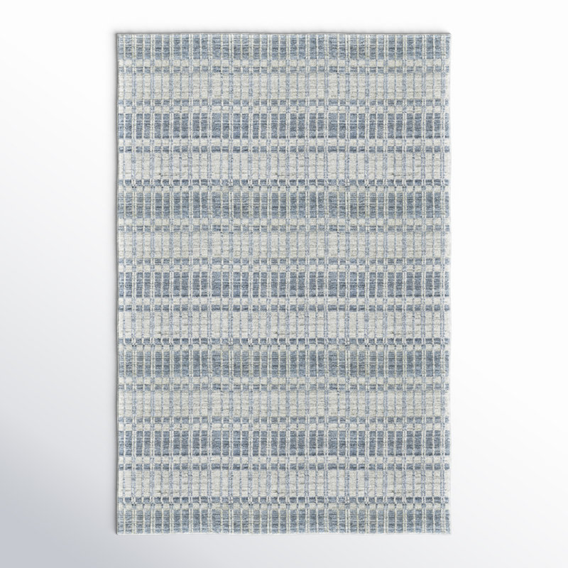 Geometric Indoor Rug, Rectangle 5' x 7'6"
