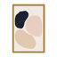 Composition abstraite par The Miuus Studio - Œuvre d'art encadrée sur papier-81386817-131292112-131292121