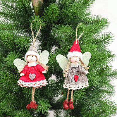 7'' Fabric Hanging Figurine Ornament