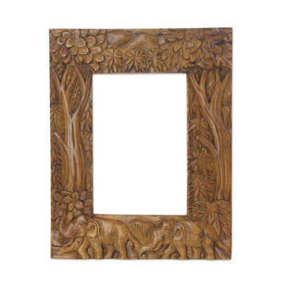 Tortelli Brown Solid Wood Single Picture Frame