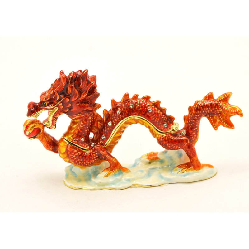 Asian Metal Decorative Box