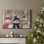 «Snowplace Like Home», toile tendue avec châssis de qualité supérieure - prête à être accrochée-2128852720