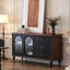 Table buffet en verre
