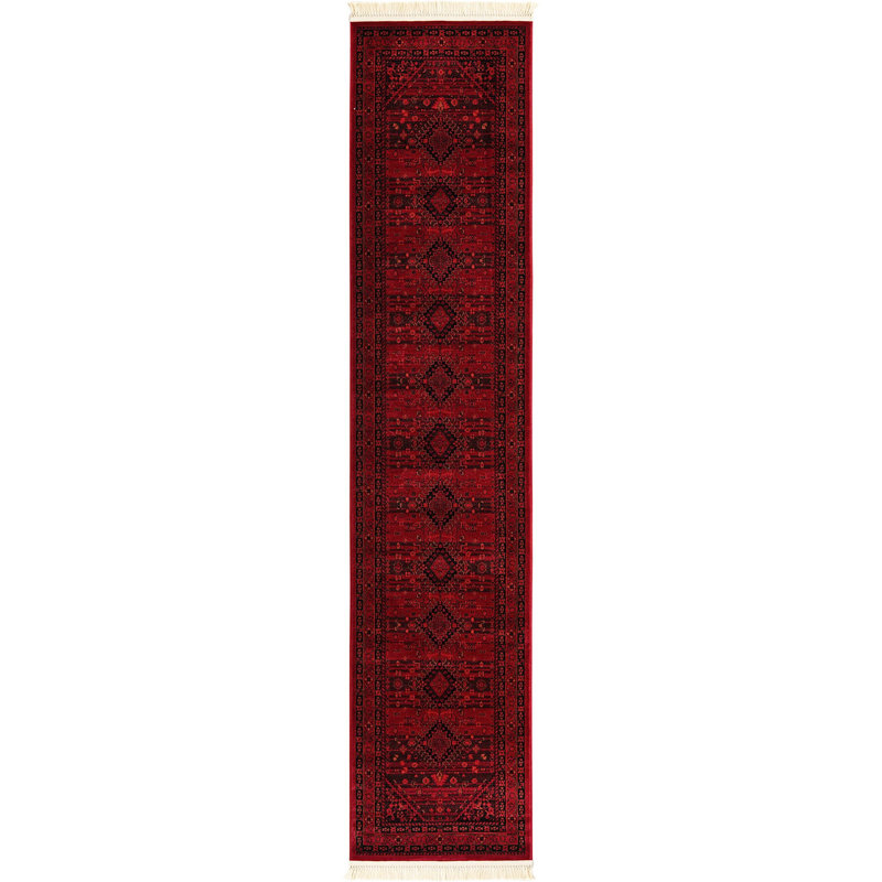 Oriental Indoor Rug, Runner 2'7" x 12'