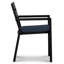 Pacifica Dining Arm Chair - White - Canvas Flax-404773873-404773770