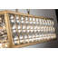 Lustre linéaire en cristal à facettes Adeline