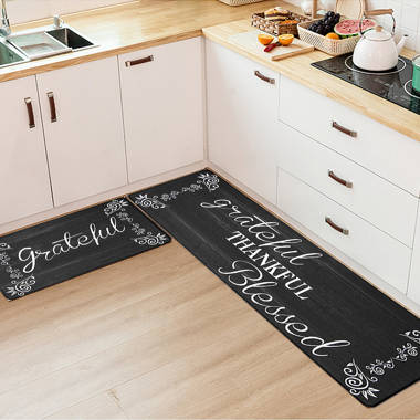 Lowest Price: Highly Rated 2 Piece Kitchen Mat Cushioned  Anti-Fatigue Kitchen Rugs