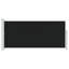 Hanwell Manual Retraction Side Awning in Anthracite-8781534