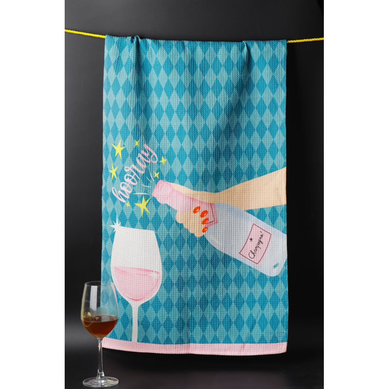 Cheers & Champagne Kitchen Towel Set