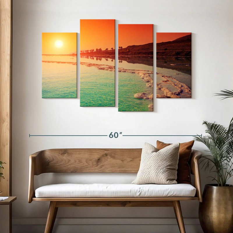 Gillard Dead Sea Sunrise, 32"H x 52"W