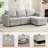Modular Sofa Couch with Large Seats Storage-6953240