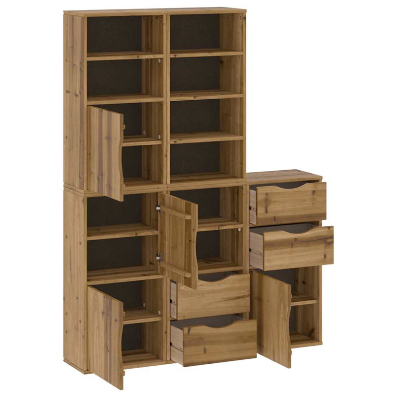 79cm H x 40cm W Bookcase, Natural