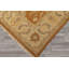 Tapis réversible en laine beige caramel 8 pi x 10 pi noué à la main
