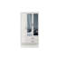 Berend 3 Door Manufactured Wood Wardrobe-199859298