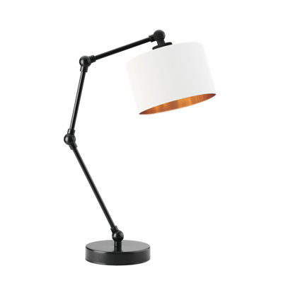 Asmara Adjustable Metal Desk Lamp