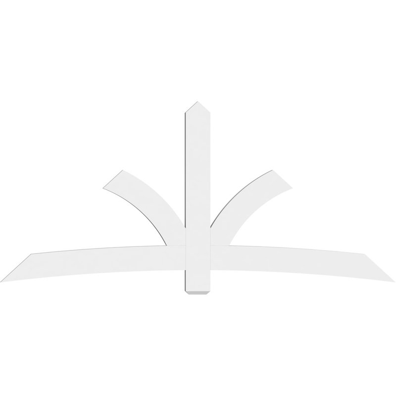 Support pour pignon Davenport, H 44 po x l 96 po (pas: 11/12), P 2 po x F 6 po, PVC