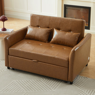 Orisfur. 51.57" Convertible Sleeper Bed