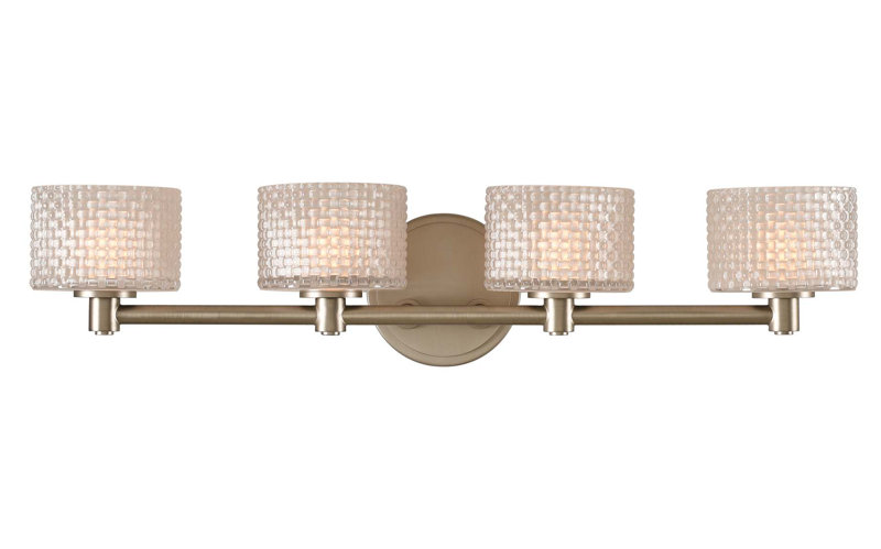 Meuble-lavabo Willow, Nickel satiné