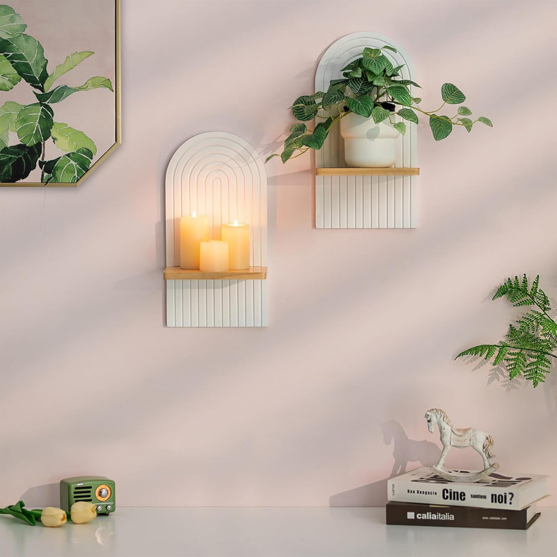 Bohemian Style Wall Mounted Candlestick Decoration