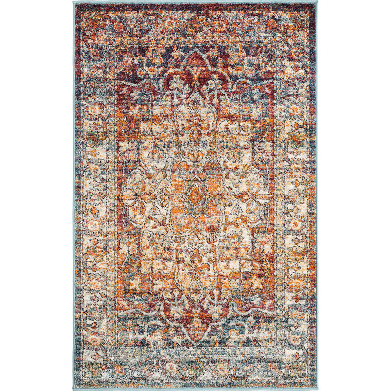 Charian Oriental Indoor Rug, Rectangle 3'3" x 5'3"