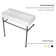29.7'' Tall Ceramic Rectangular Console Bathroom Sink with Overflow