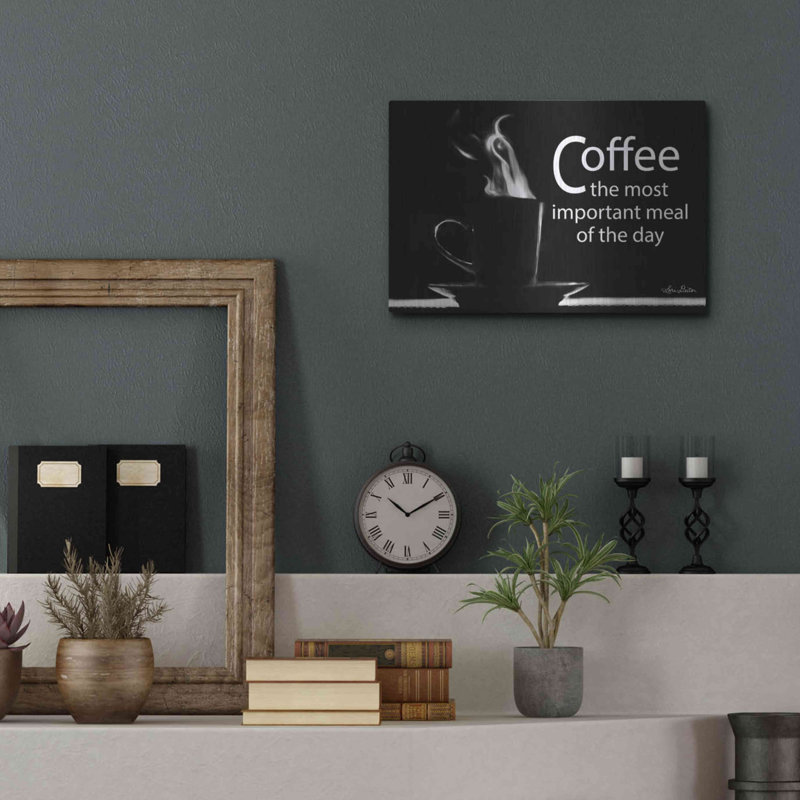 Luxe «Art le plus important» par Lori Deite «Most Import Meal» par Lori Deiter, H 12 po x l 16 po