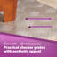 Silver Metal 0.2 Cm Non-Slip Stair Treads-343099236