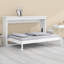 Lit escamotable pliable qui se plie dans une armoire