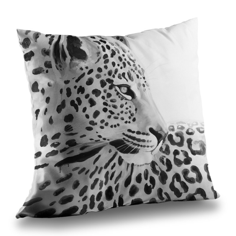 Beautiful leopard - African Animals – Throw Pillow Cover Only, Double-Sided Print, Insert Not Included